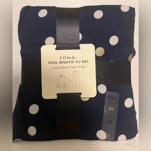 Soma Cool Nights PJ Set (Long Sleeve Tee + Pants)